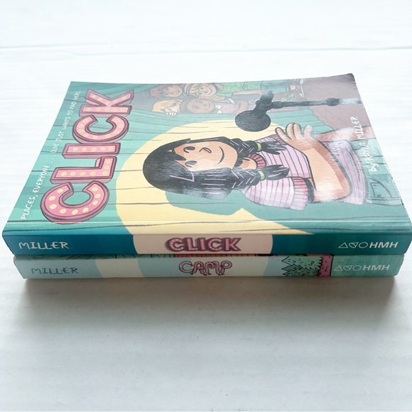Graphic Novels Book Bundle ‘Camp’ & ‘Click’ Books - Picture 6 of 8